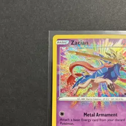 Zacian 082/185 Vivid Voltage NM Holo Foil Amazing Rare Pokemon Card - Image 3