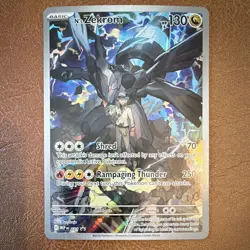 Pokemon TCG N's Zekrom MEP Black Star Promo 031 Full Art Holo 130 HP English - Image 1
