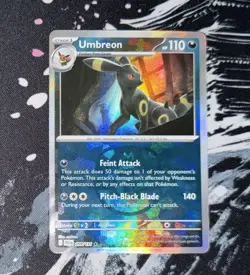 Umbreon (Master Ball Pattern) 059/131 Pokemon Prismatic Evolutions - NM - Image 1
