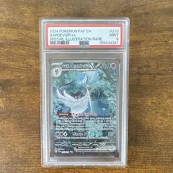 Pokemon Gardevoir ex 233/091 SV: Paldean Fates Special Illustration PSA 9 Holo - Image 1