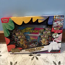 Pokemon Ascended Heroes Mega Gardevoir Premium Poster Collection Box Sealed - Image 1