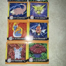 1999 Artbox Pokemon Stickers Series 1 - ( 10 included- Pr05, Pr06, Pr18, Pr25)% - Image 5