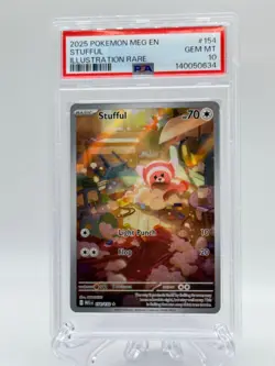 Pokemon STUFFUL Alt Art Illustration #154 PSA 10 - One Owner - Image 2