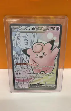 Pokemon TCG - Lillie's Clefairy ex 173/159 Full Art - Journey Together - Image 1