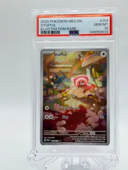 Pokemon STUFFUL Alt Art Illustration #154 PSA 10 - One Owner - Image 2