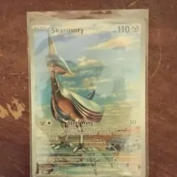 The Pokemon Company Pokemon TCG Skarmory 209/191 Surging Sparks IR Holo Full Art - Image 1