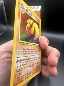 Pokemon TCG Flareon Jungle 3/64 Holo Unlimited Holo Rare MP - Image 5