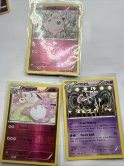 Pokemon TCG Grumpig Fates Collide 31/124 Regular Rare And 2 More Custom Order - Image 1