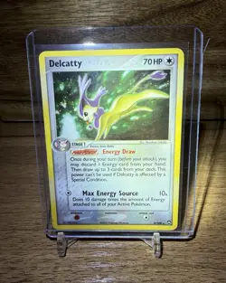 Pokemon TCG Delcatty 8/108 Power Keepers Holo Rare Stage 1 70 HP 2007 - Image 1
