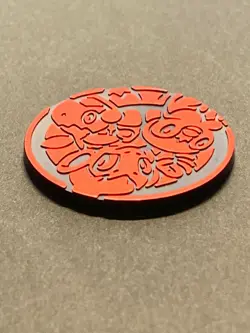 Pokemon plastic medal coin Red Pokemon Japanese Pocket Monster NINTENDO RARE - Image 4