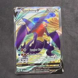 Pokemon TCG - Garchomp V SW&SH - Astral Radiance (178/189) Full Art NM/Mint!!! - Image 1