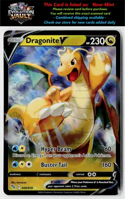 Pokemon GO #049/078 Dragonite V - Image 1