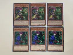 Yugioh - Magician of Faith & Faithfulness x 3 - 1st Edition NM - Plus Free Holo - Image 1