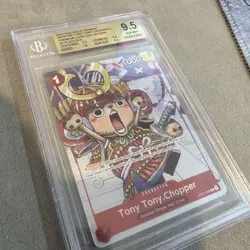 Tony Chopper ST01-006 Promo 25th Anniversary ONE PIECE Card English BGS psa 9.5 - Image 1