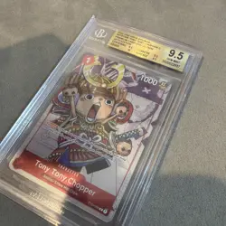 Tony Chopper ST01-006 Promo 25th Anniversary ONE PIECE Card English BGS psa 9.5 - Image 3