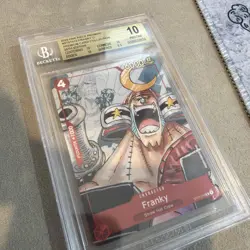 One Piece 2022 Franky Premium Coll. 25th Edition ST01-010 BGS 10 English psa - Image 1