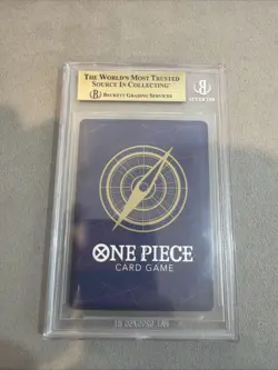 2022 One Piece Promos P-022 Monkey D. Luffy P Red Edition BGS GM9.5 - Image 3