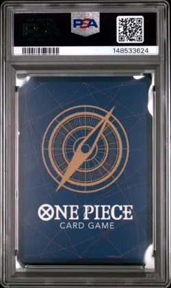 2024 One Piece Op08-Two Legends 109 Monkey D. Luffy Treasure Rare - PSA 9 - Image 2