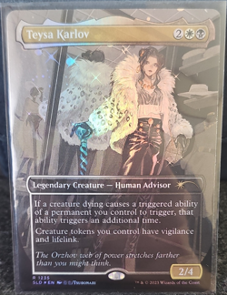Teysa Karlov 1235 Secret Lair Drop Rare Foil Legendary Creature Human Advisor - Image 1