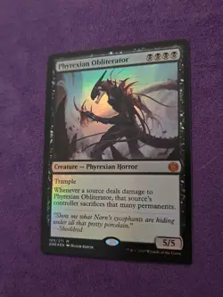 MTG English Phyrexian Obliterator NM Foil Phyrexia: All Will Be One - Image 2