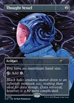 Magic The Gathering Secret Lair - Through The Worm Hole - Thought Vessel - 1495 - Image 1