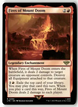 Fires of Mount Doom 294 The Lord of the Rings: Tales of Middle-earth MTG NM - Image 1