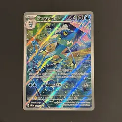 Frogadier 089/086 Chaos Rising Illustration Rare Pokemon TCG NM/M - Image 1