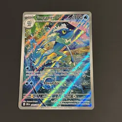 Frogadier 089/086 Chaos Rising Illustration Rare Pokemon TCG NM/M - Image 2