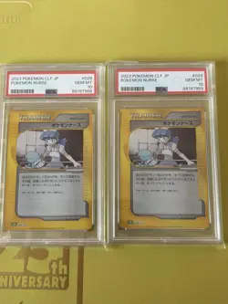 Pokemon Nurse Classic Track Number PSA10 Collectible Card - Image 1