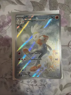 Pokemon Raboot 147/142 Sv07: Stellar Crown Illustration Rare Holo 90 - Image 1