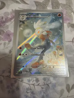 Pokemon Raboot 147/142 Sv07: Stellar Crown Illustration Rare Holo 90 - Image 2