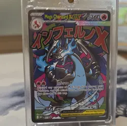 Mega Charizard X EX 023 Promo Holo JP Me: Mega Evolution Promo Pokemon TCG - Image 1