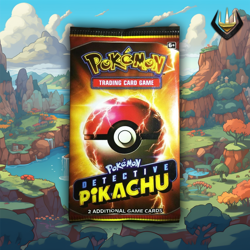 Detective Pikachu Pokemon Booster Pack [2019] [Random Art] - Image 1