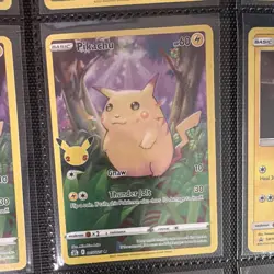 Pokemon TCG Pikachu 005/025 Celebrations Holo Rare Full Art English 2021 HP 60 - Image 1