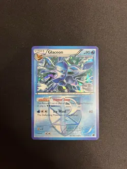 Glaceon - 23/116 Pokemon BW Plasma Freeze - Deck Exclusive Rare Cracked Ice Holo - Image 3