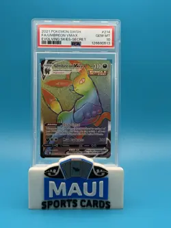 Pokemon Sword & Shield Umbreon Vmax Evolving Skies 214 - Image 1