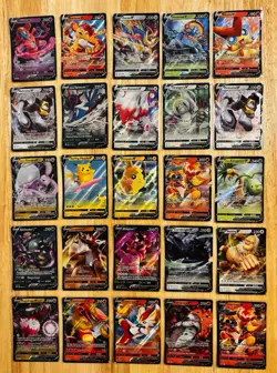 Pokemon TCG V Holo Card Lot 25x Deoxys, Zacian, Simisear, Dhelmise, Victini - Image 1