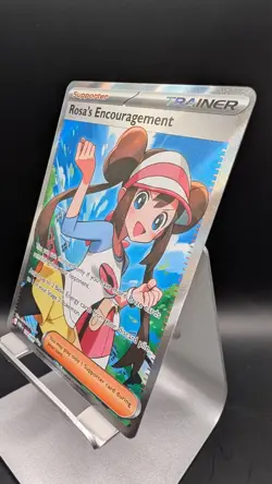 Rosa's Encouragement 114/088 Ultra Rare Perfect Order Pokemon Near Mint - Image 2