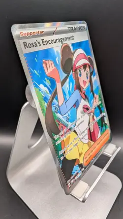 Rosa's Encouragement 114/088 Ultra Rare Perfect Order Pokemon Near Mint - Image 3