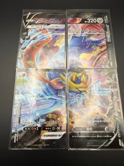 Pokemon Card Japanese Zacian V-UNION 4 card set 009-012/013 SP5 HOLO Japan JP - Image 1