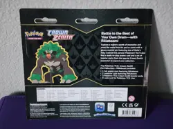 Crown Zenith 3 Pack Blister Pokemon Pin Collection Set Rillaboom Cinderace - Image 3