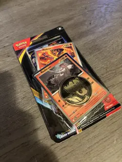 Pokemon TCG Mega Evolution—Chaos Rising English Blister w/2 Promos & Coin - Image 3