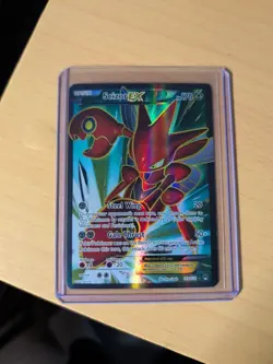 Scizor EX (Full Art) – BREAKpoint #119/122 – Ultra Rare Pokemon Card – LP - Image 1