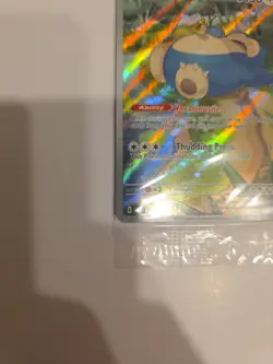 Pokemon TCG Snorlax Promo Scarlet & Violet 151 Black Star Holo Card#051 SEALED - Image 3