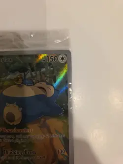 Pokemon TCG Snorlax Promo Scarlet & Violet 151 Black Star Holo Card#051 SEALED - Image 5