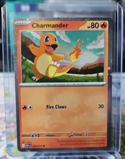 Pokemon Ascended Heroes Charmander 020/217 Cosmos Swirl - Image 1