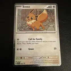 Eevee - W/ SWIRL (Cosmos Holo) Promo SV: Scarlet & Violet Promo Cards SVP 200 NM - Image 1
