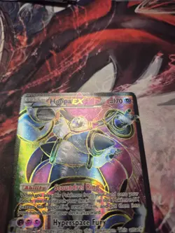 Hoopa EX 89/98 Full Art Ultra Rare Ancient Origins Pokemon Card LP/MP - Image 2