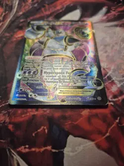 Hoopa EX 89/98 Full Art Ultra Rare Ancient Origins Pokemon Card LP/MP - Image 3