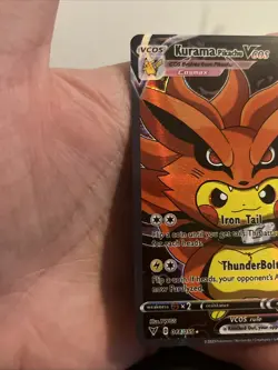Pokemon Pikachu Custom Cosplay Card - Image 3